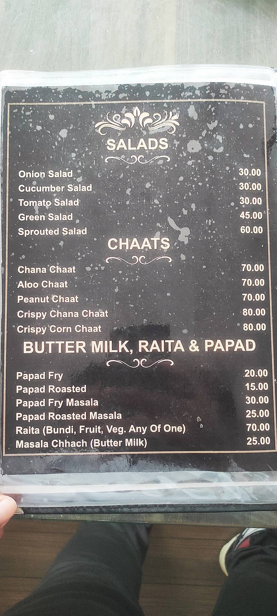 Hotel vaishnavi restaurant menu