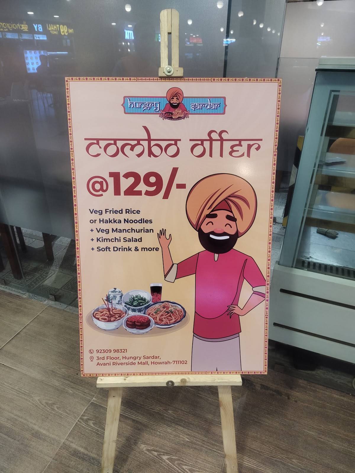 Hungry Sardar menu