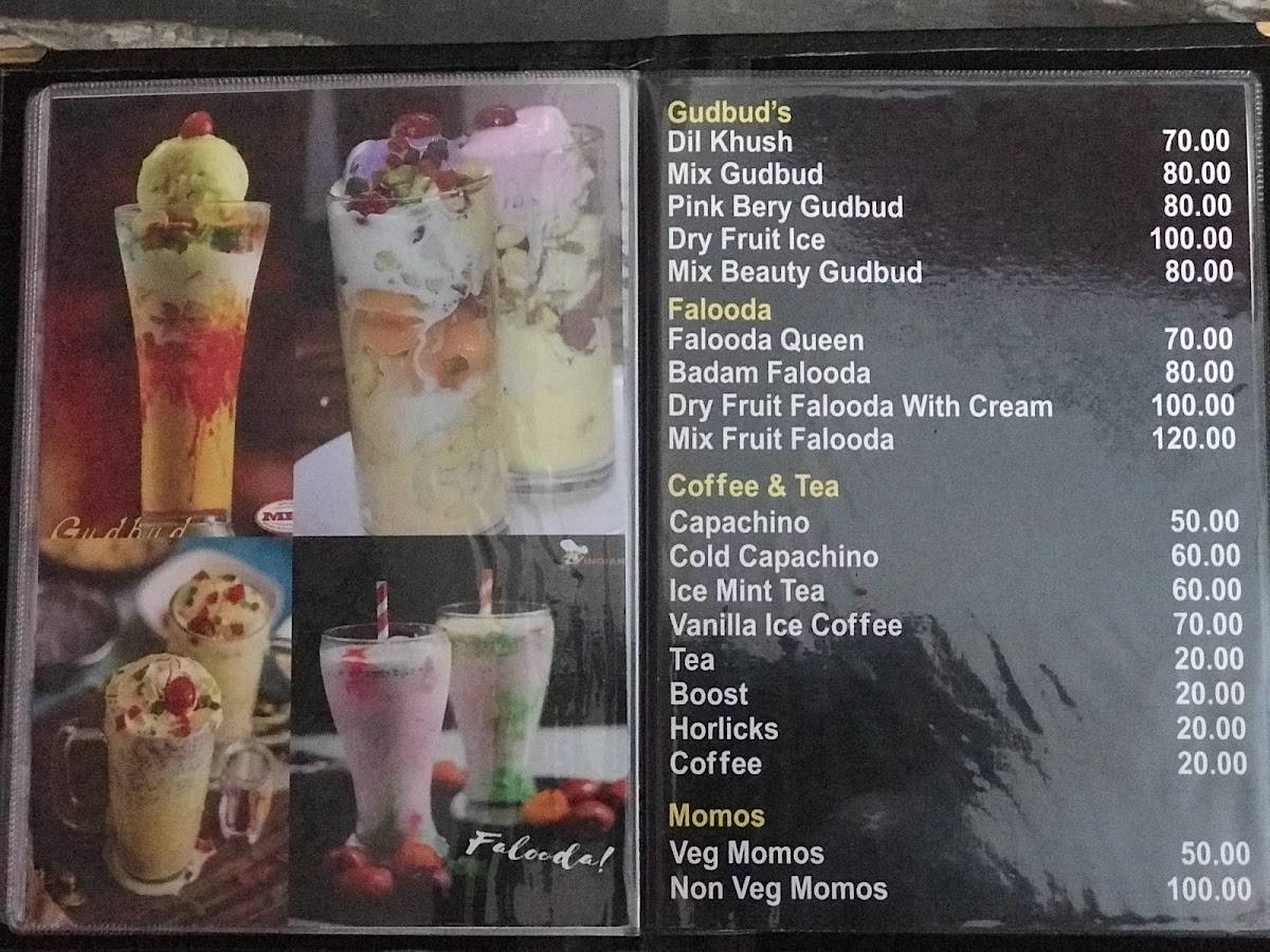 Hunsur cafe menu