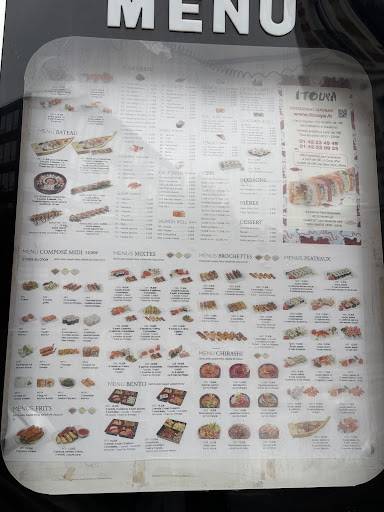 Menu de ITOUYA