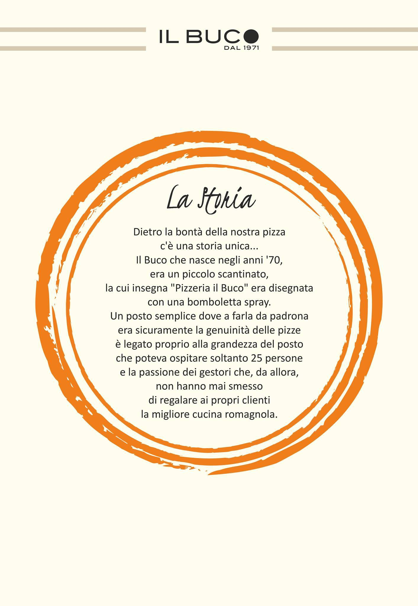 Menu di Il Buco Ristorante Pizzeria 