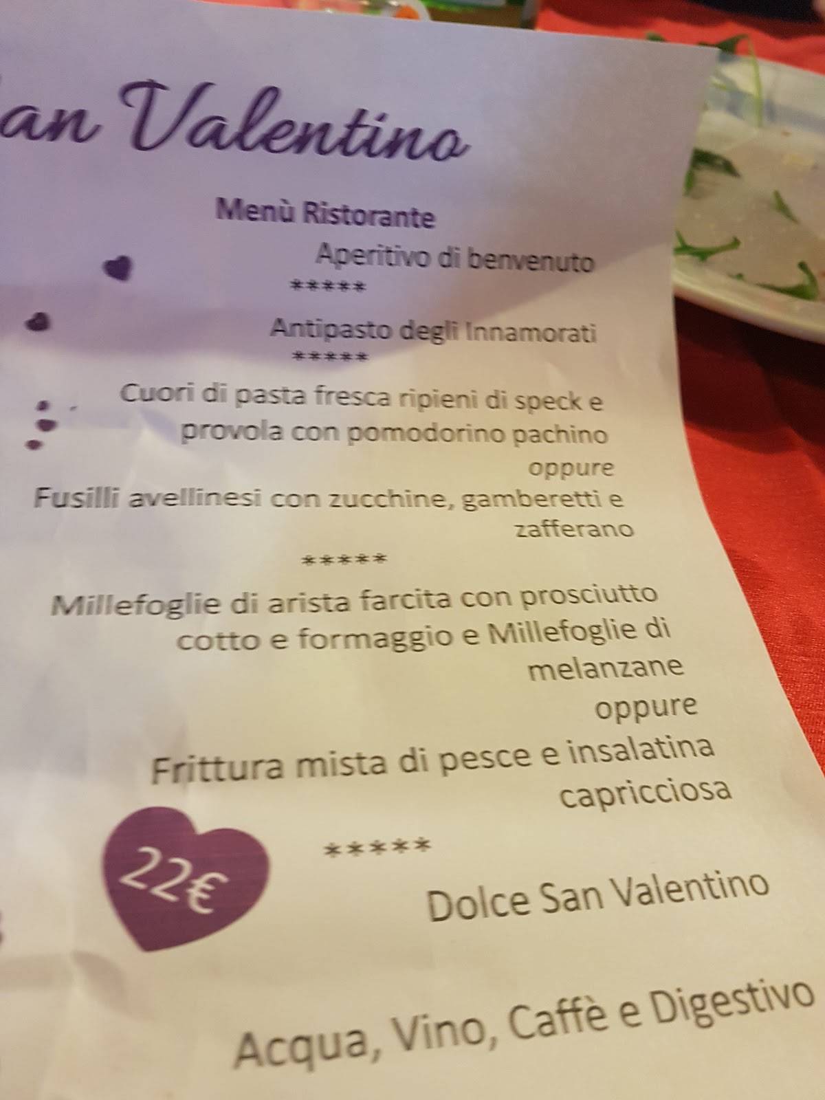 Menu di Il Castello Ristorante Pizzeria 