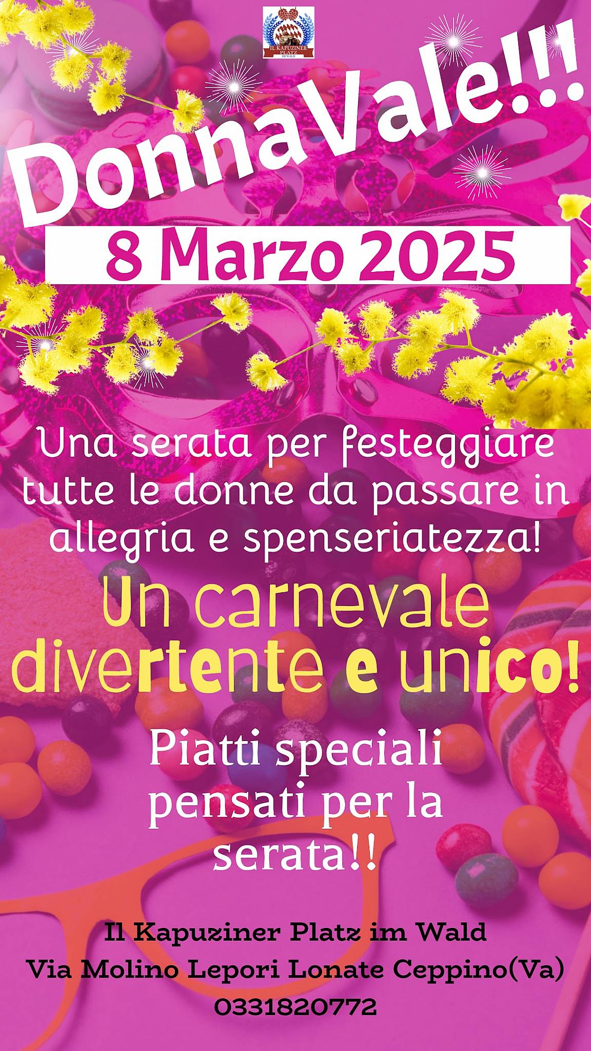 Menu di Il Kapuziner Platz im Wald (CASTELSEPRIO-Va) 