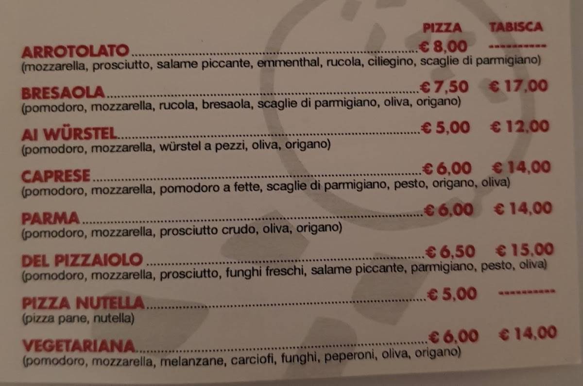 Menu di Il Melograno 