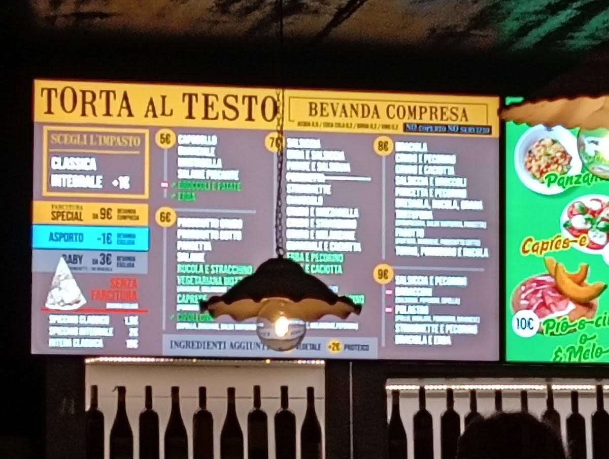Menu de Il Testone - Ponte San Giovanni