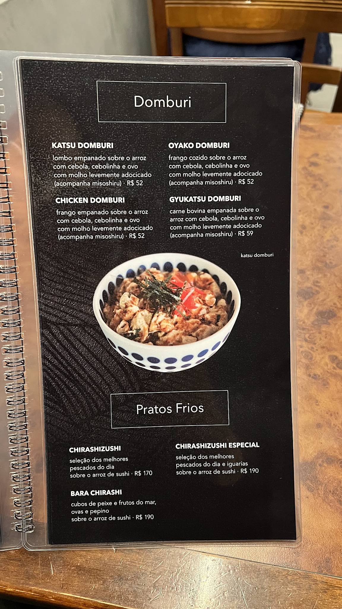 Imai Izakaya cardápio