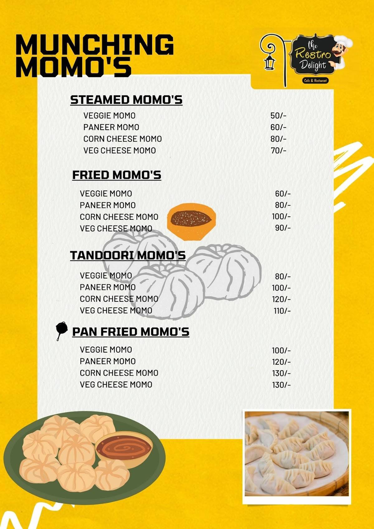Indore Streat menu