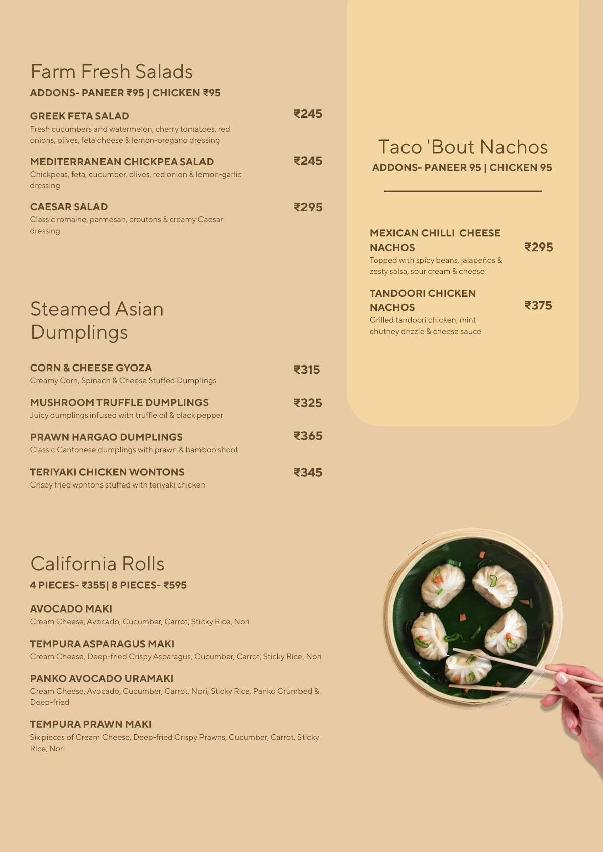 Iris Café & Kitchen, JP Nagar menu