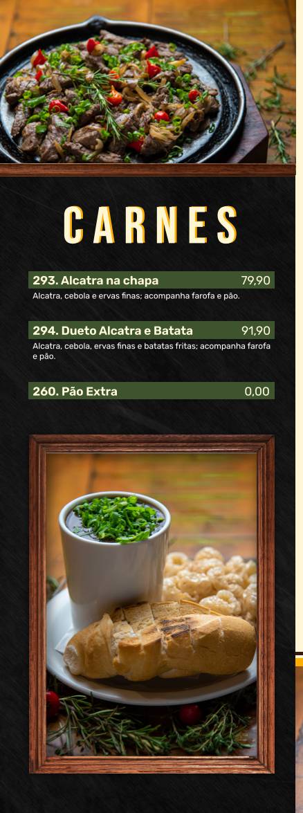 Jabuti Bar cardápio