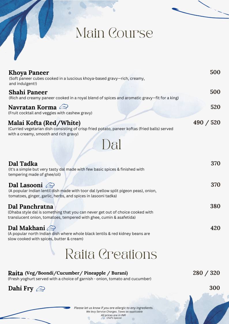 360° - Best cocktail bar & lounge Panoramic Rooftop menu