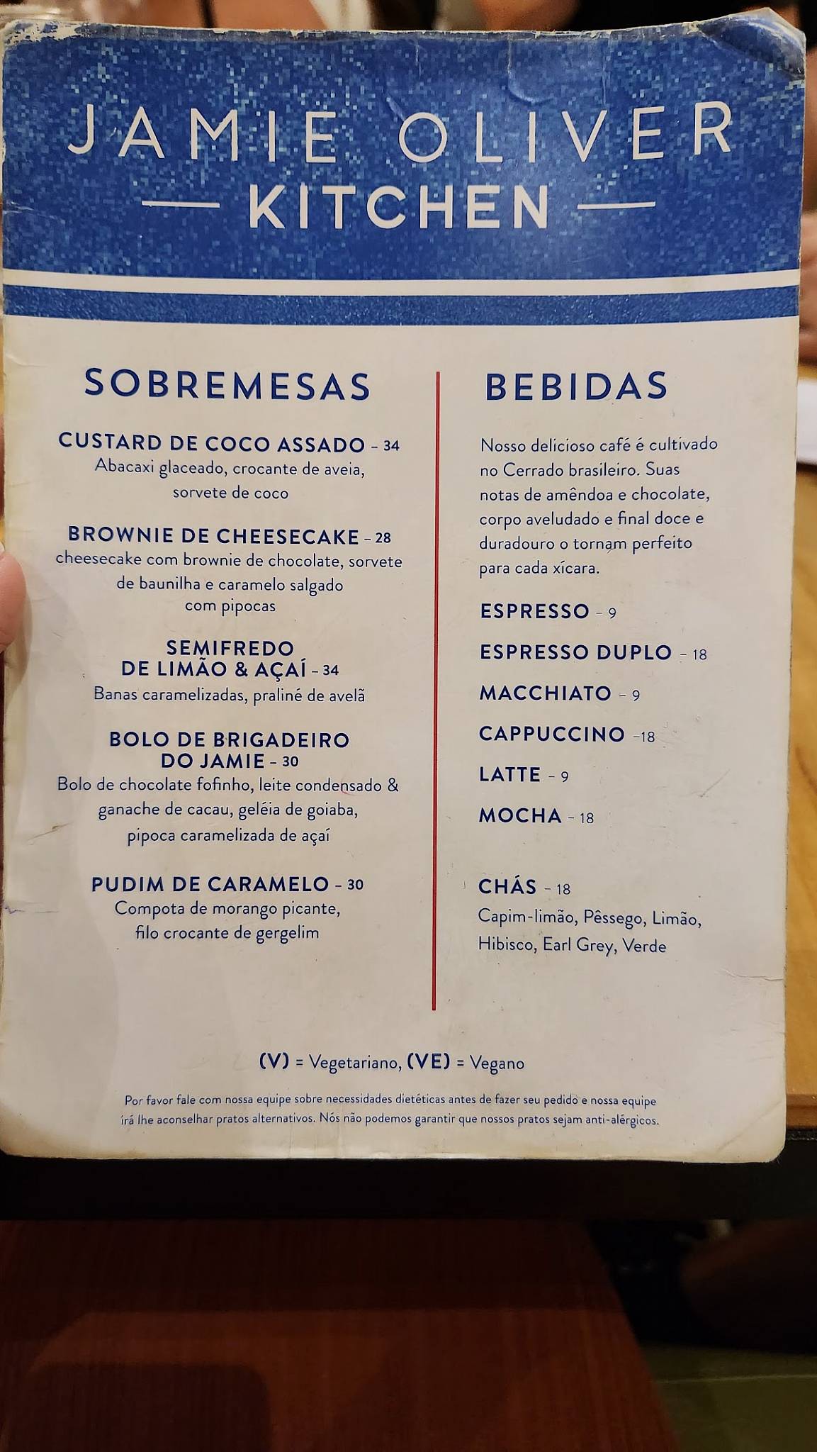 Jamie Oliver Kitchen: carnes, vinhos, happy hour, eventos, asa sul df cardápio