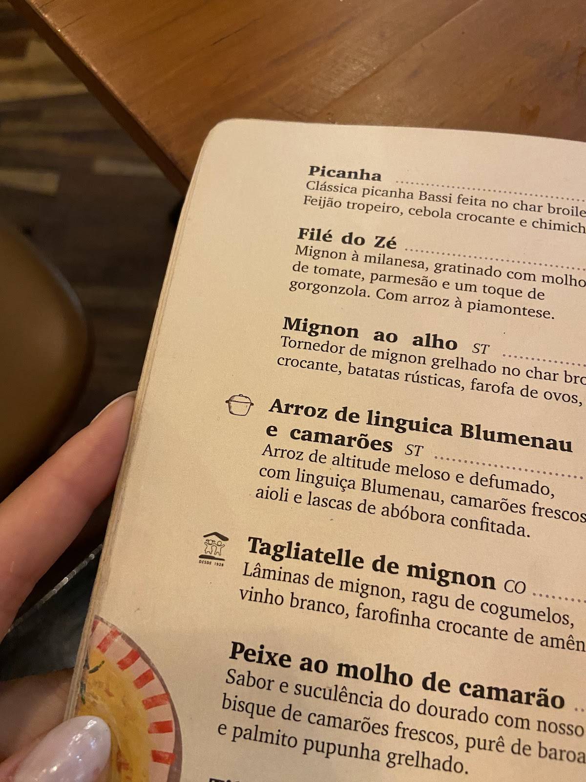 Joaquina Bar & Restaurante cardápio