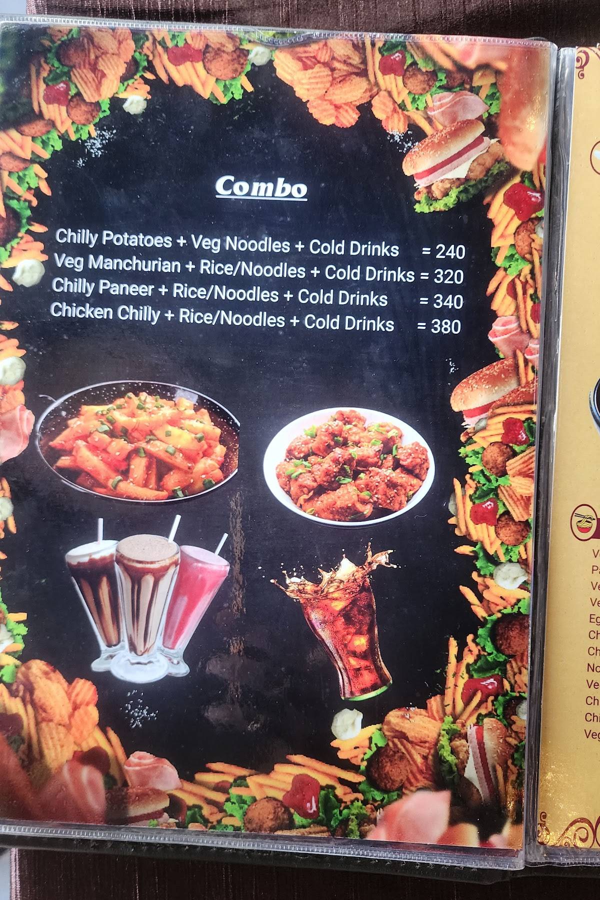 Johar Ranchi cafe & Restaurant menu