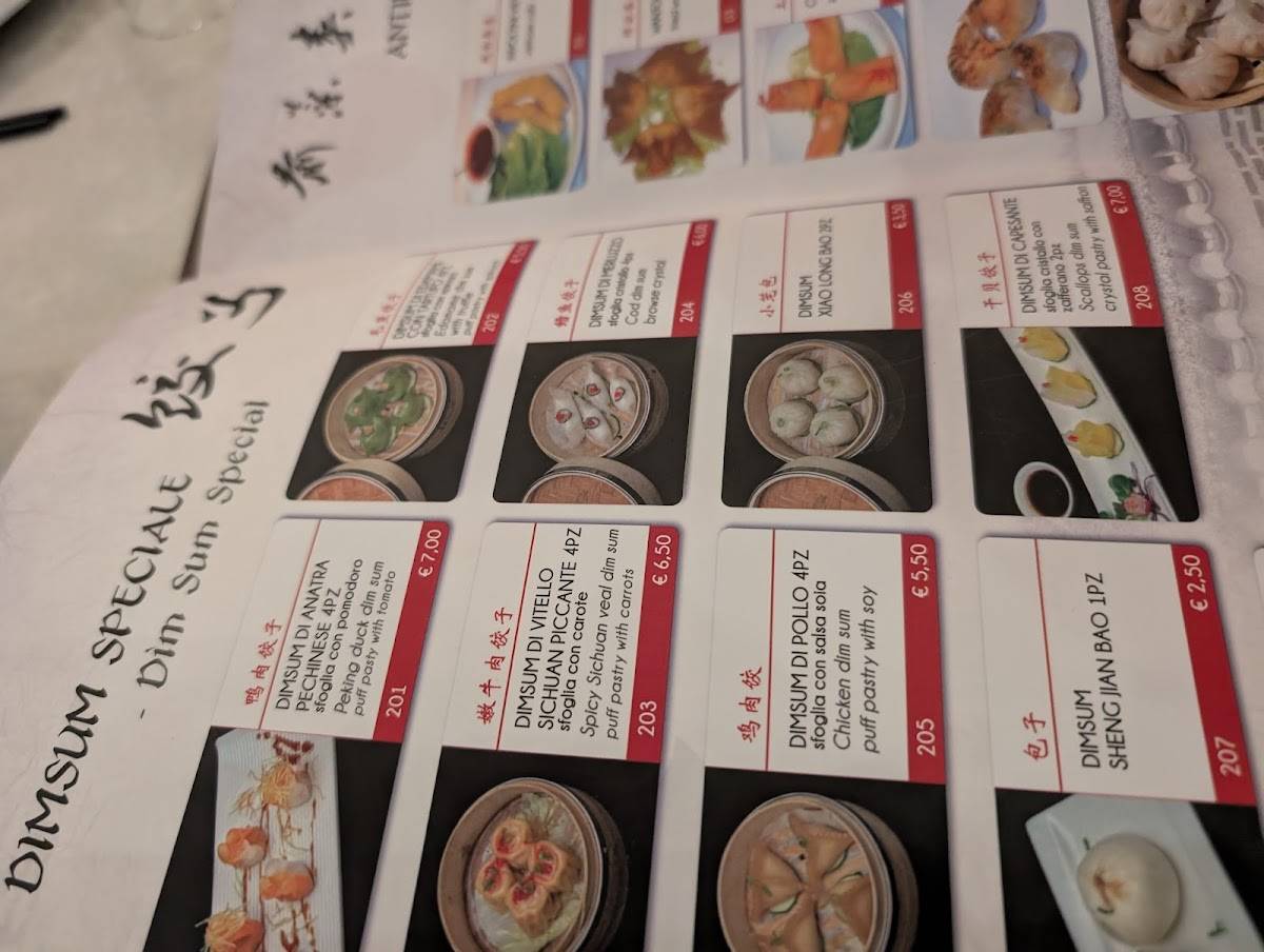 Menu di Jubin Due - Ristorante Cinese 
