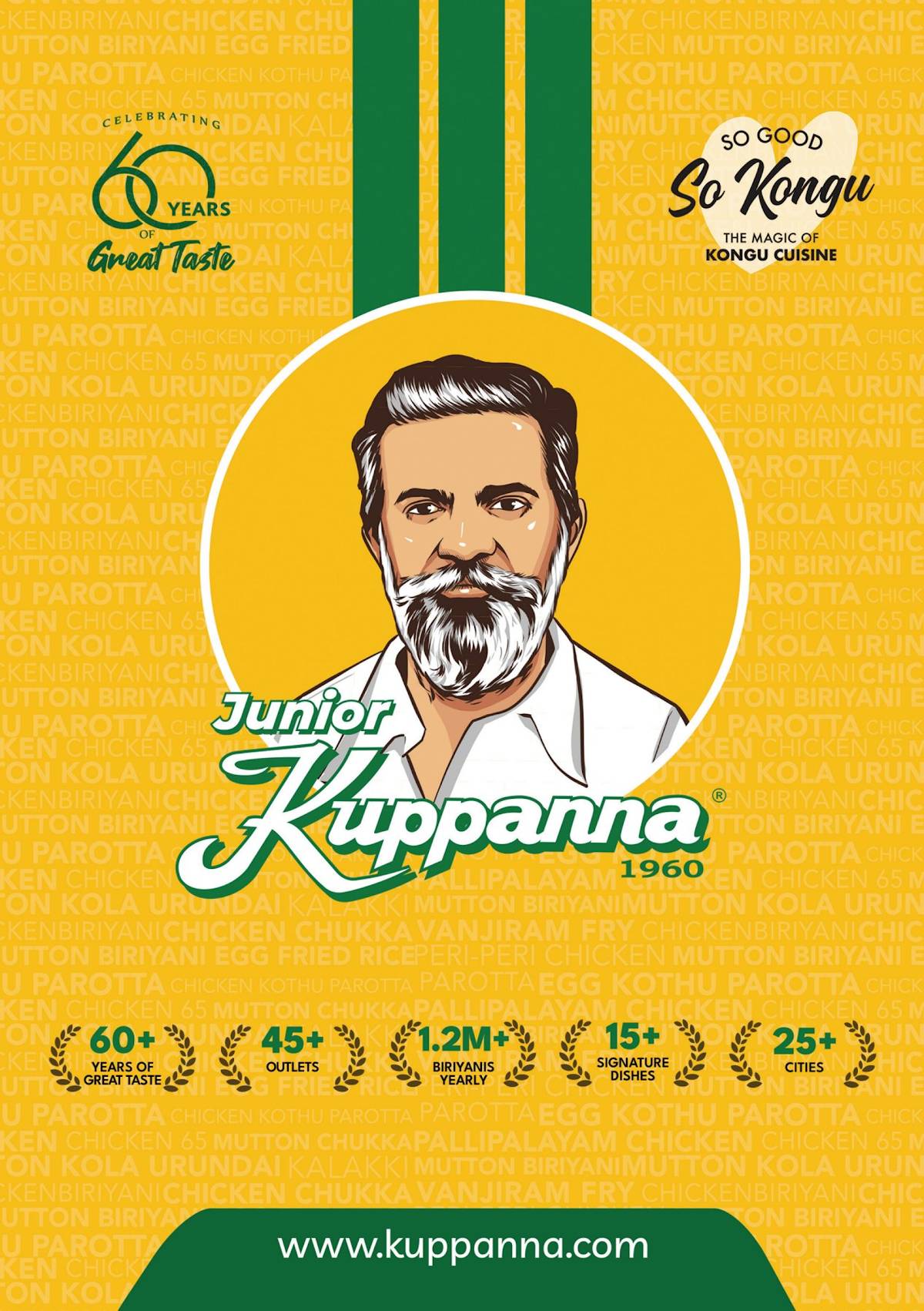 Junior Kuppanna menu