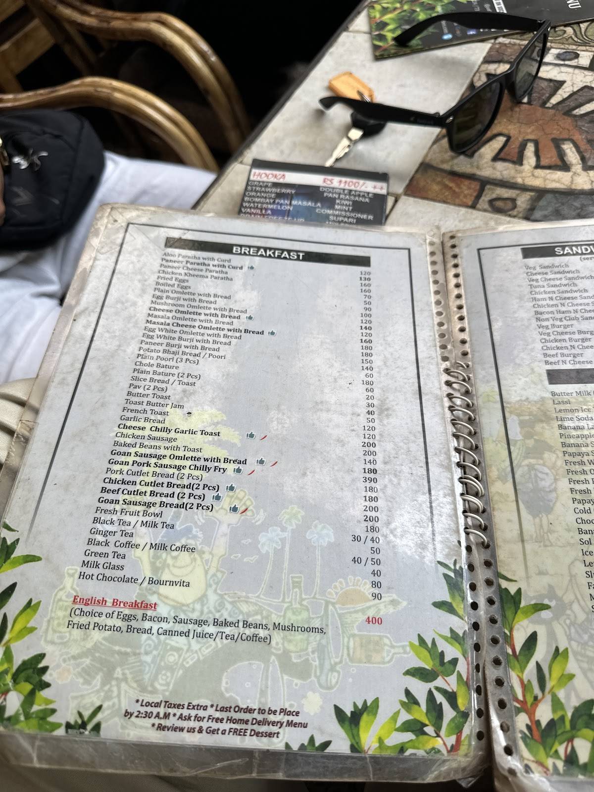 Just Lobo's Family Restaurant and Bar menu