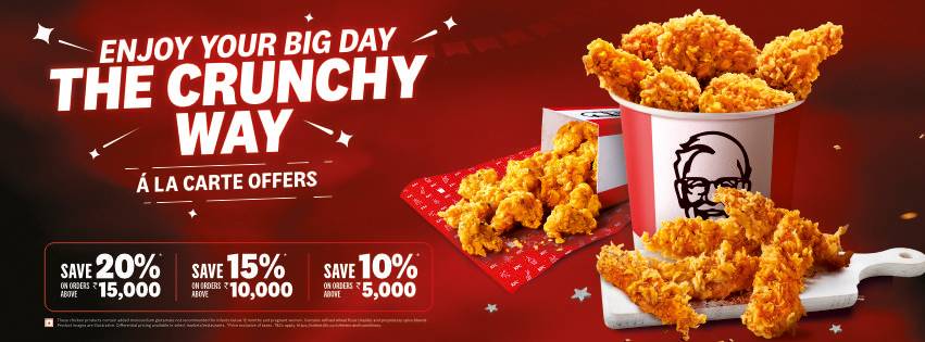 KFC menu