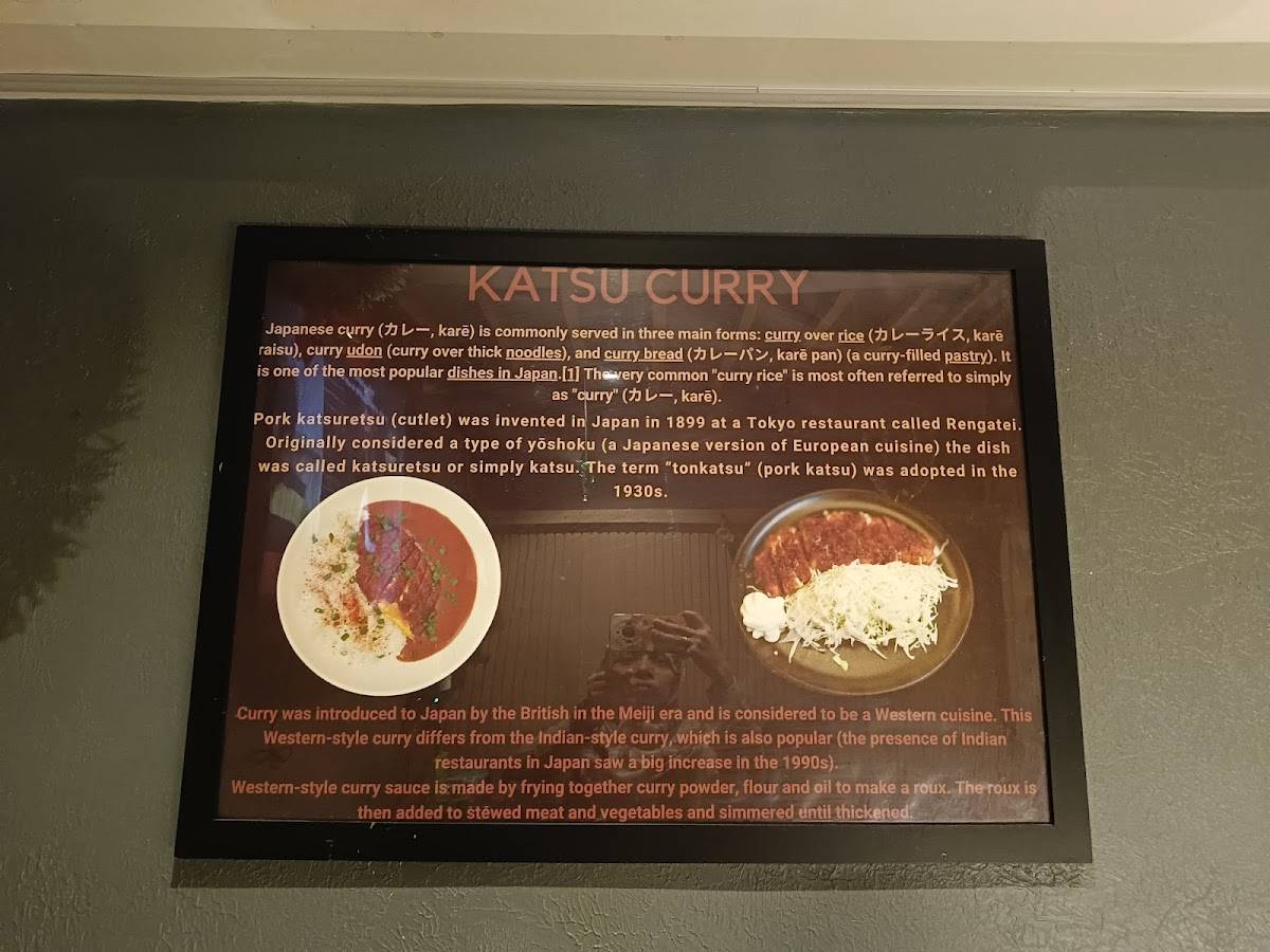 Katsutori menu