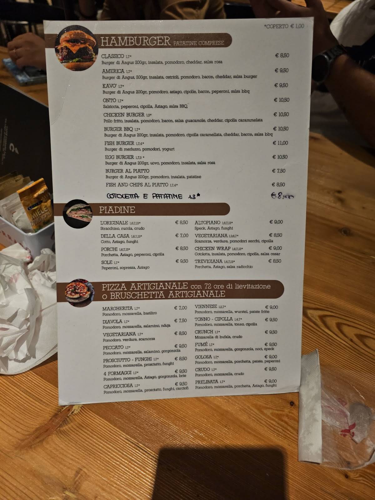 Menu di Kavò Food Coffe & Drink 