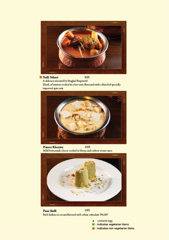 Khyber menu