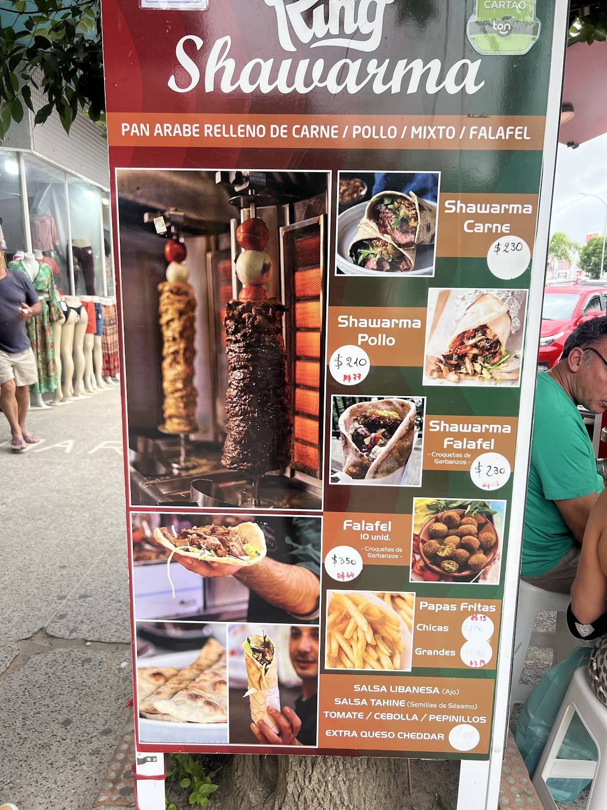King Shawarma cardápio