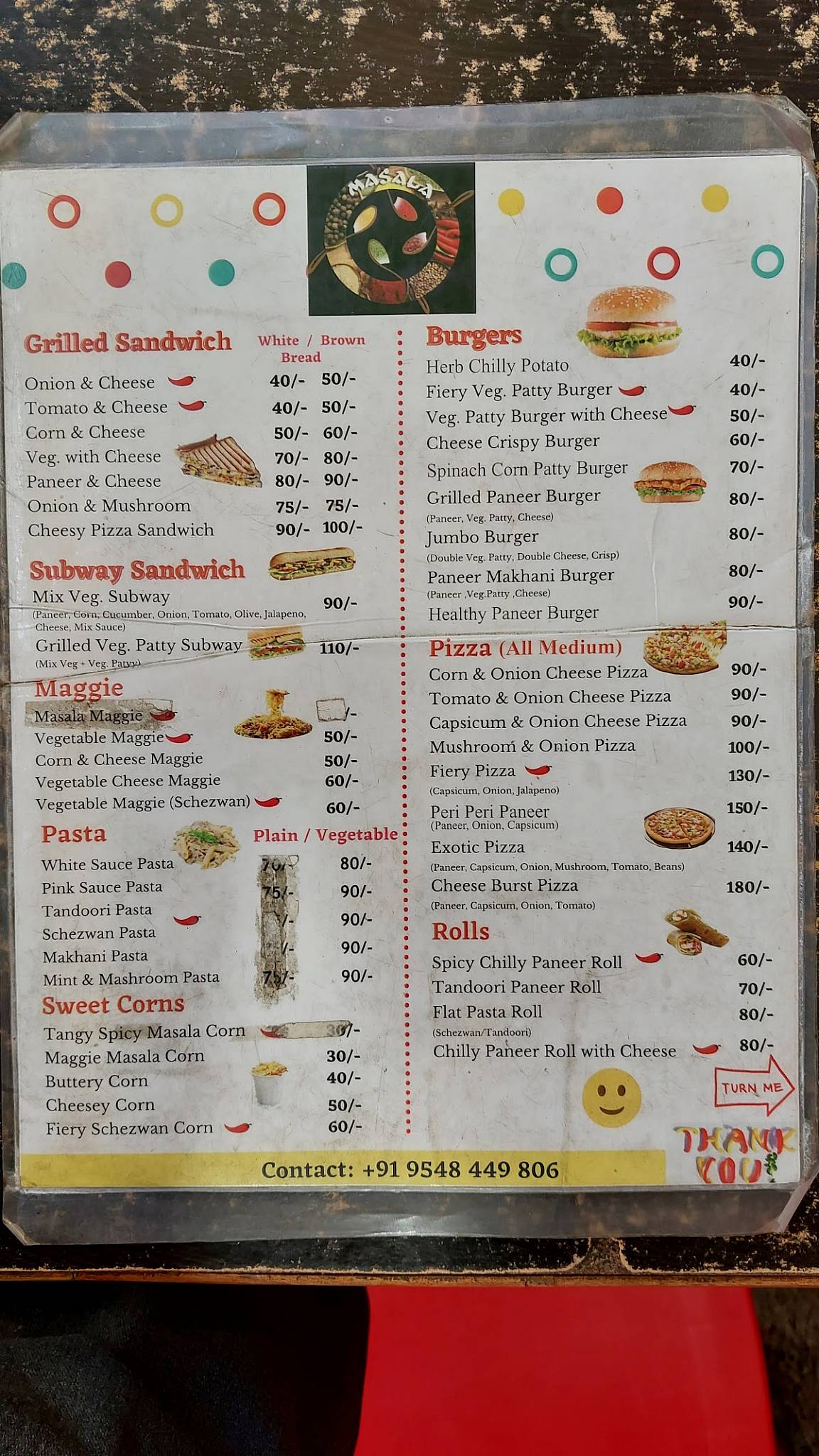 Kings Best Kulfi Ice Cream menu