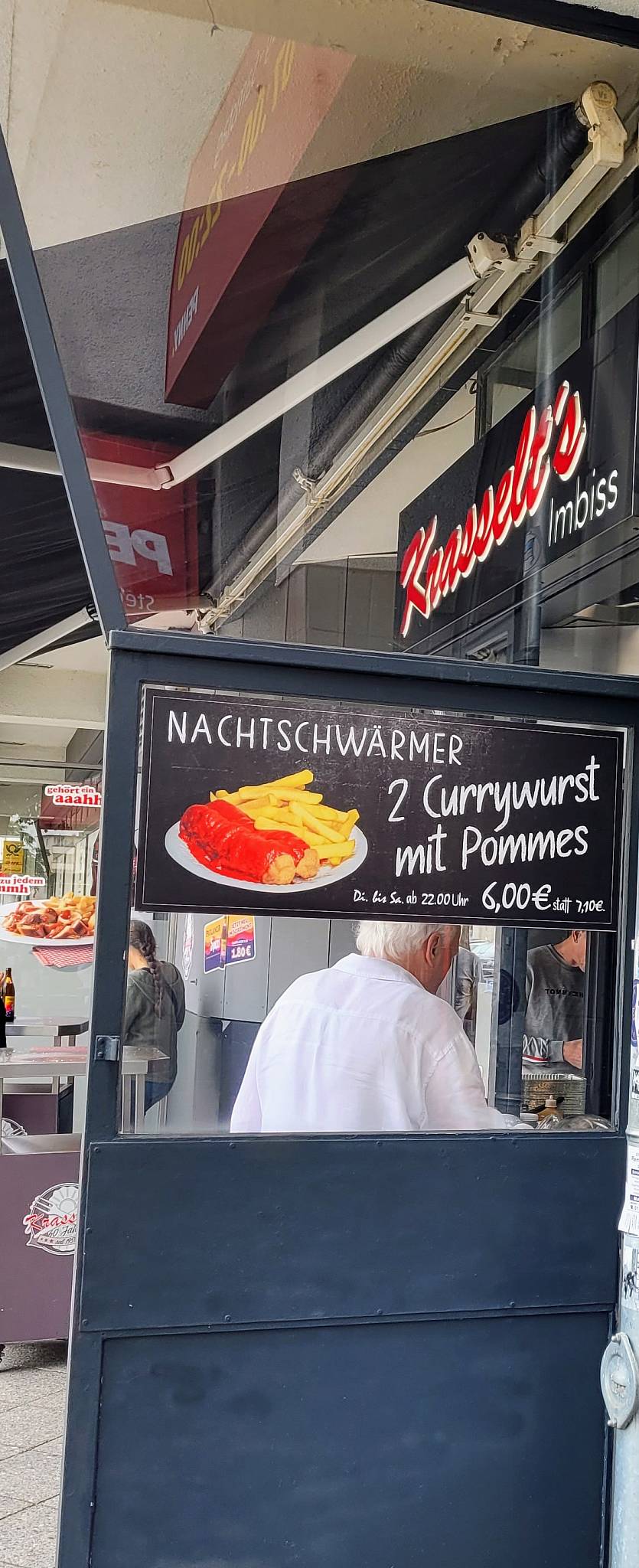 Speisekarte von Krasselt's Imbiss Berlin fast Food, Berlin