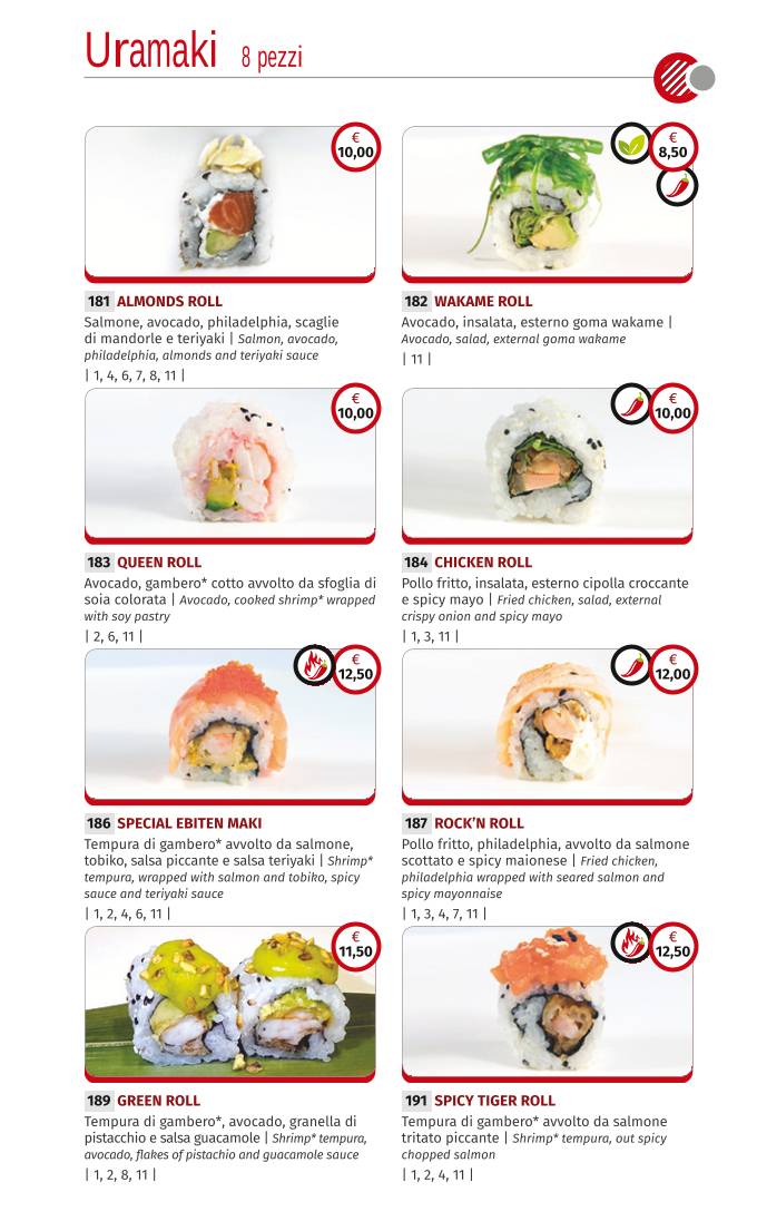 Menu di Kyo fusion 