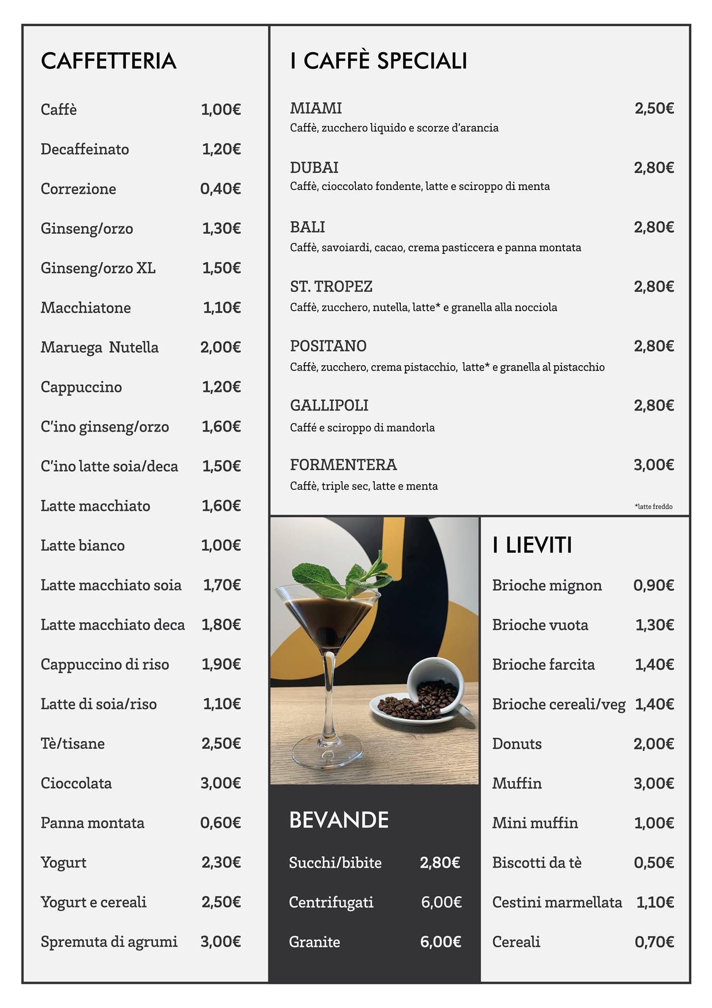 Menu di L'800-MangiaBeveria Varese 
