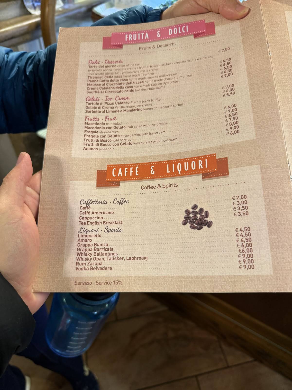Menu di L'Isola della Pizza 