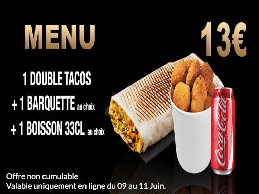 Menu de L'oasis Fécamp