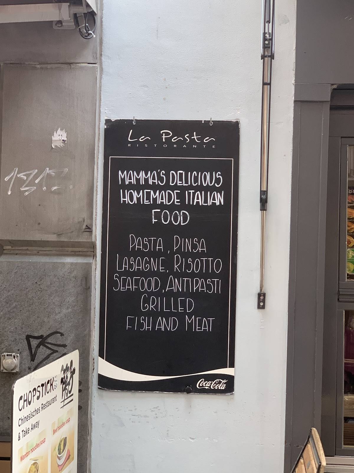 Menu di La Pasta 