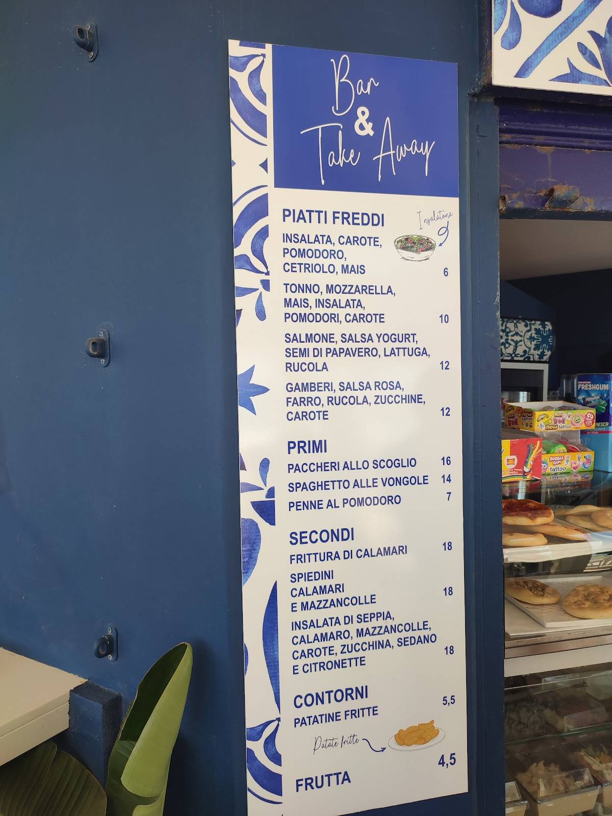 Menu di La Rotonda Ristorante Porto Recanati 
