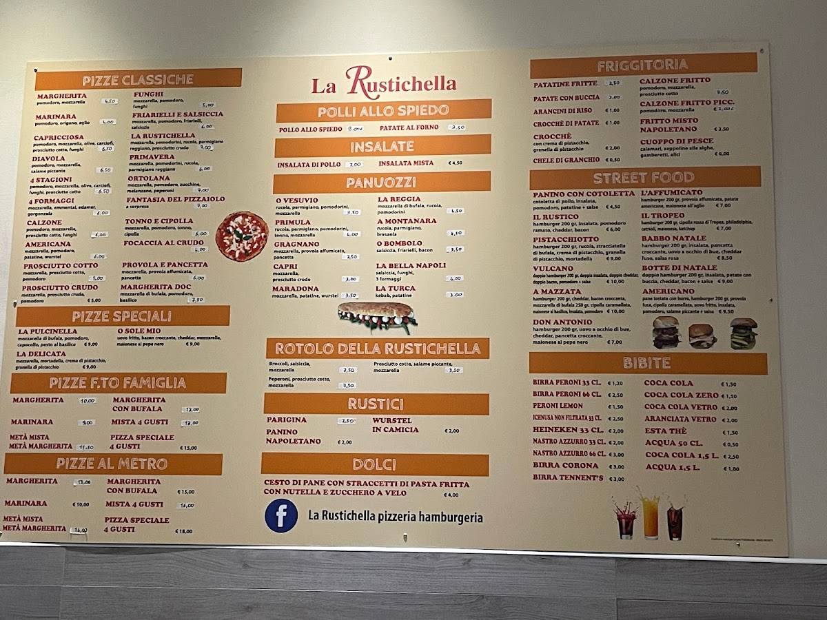 Menu di La Rustichella 