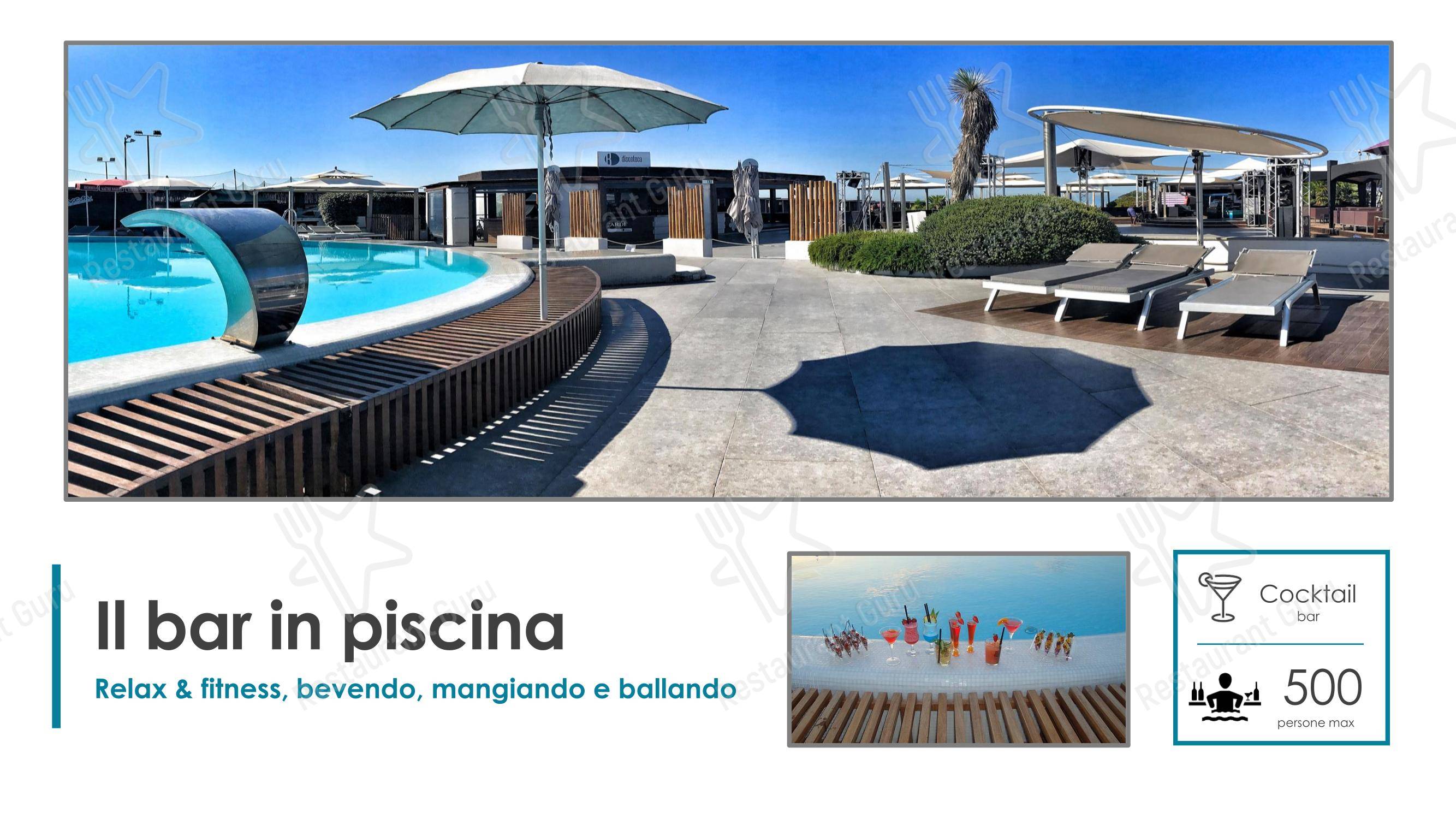 Menu per La spiaggia di Bettina in Lido di Ostia
