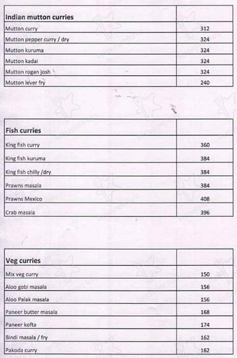 Lahab Mandi & BBQ menu