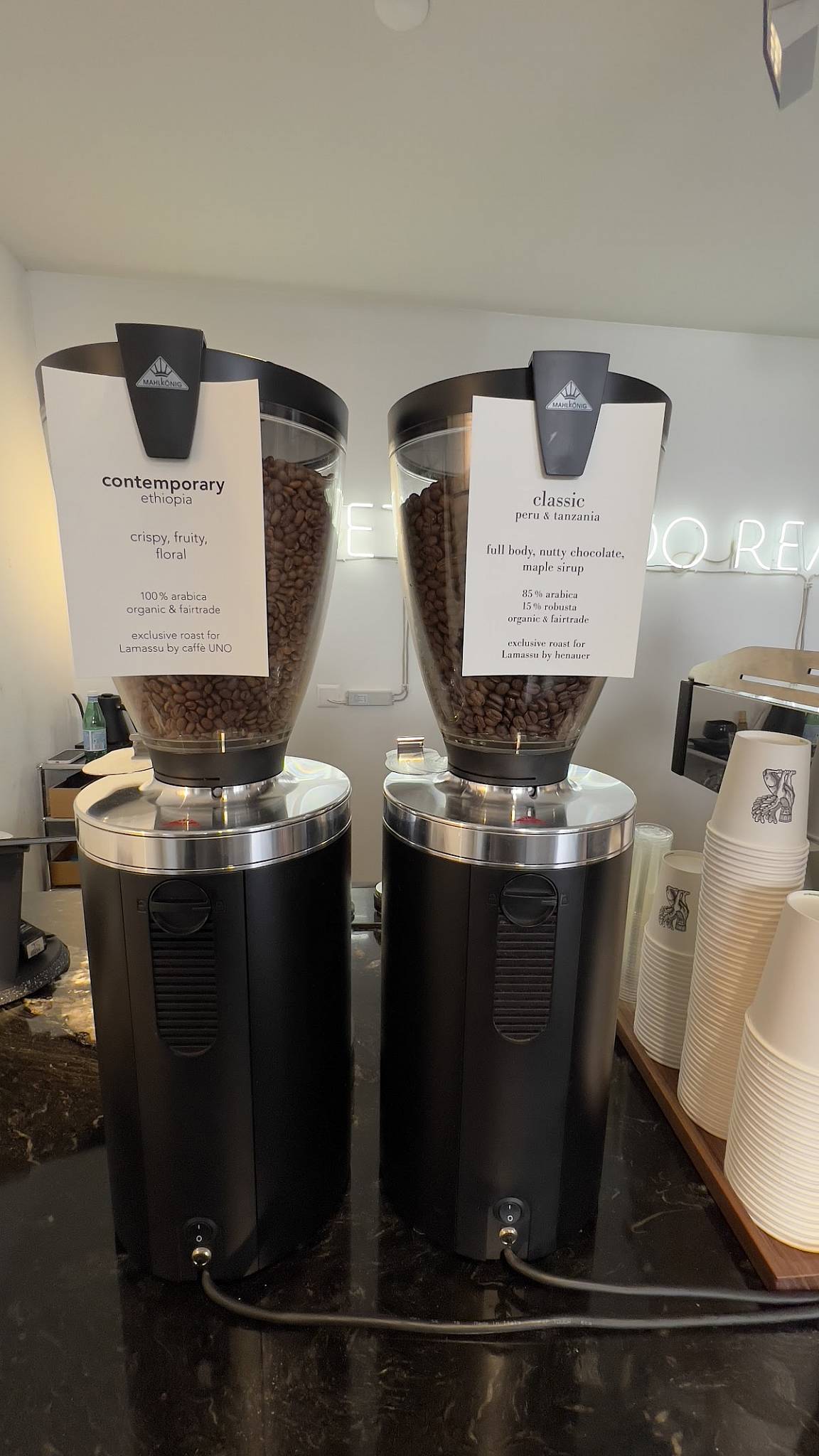 Menu di Lamassu Specialty Coffee 