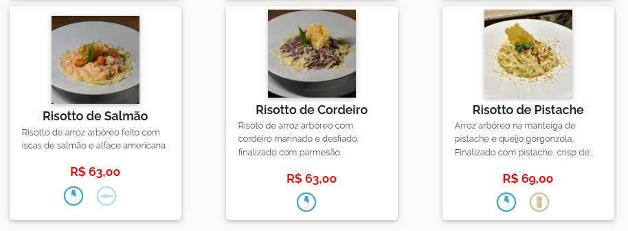 Lazzarella Ristorante cardápio