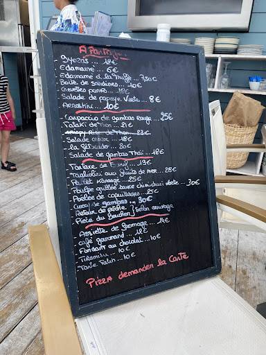 Menu de Le Fanal