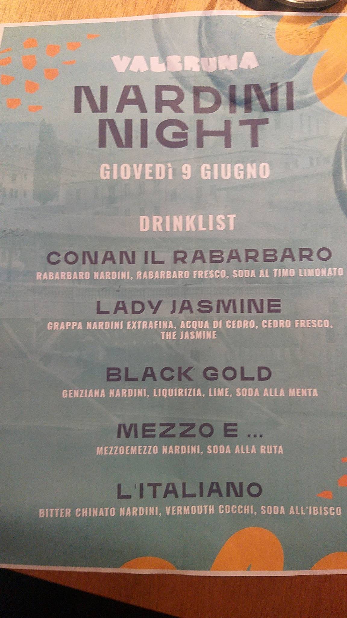 Menu di LAMAREA (ex Valbruna) 