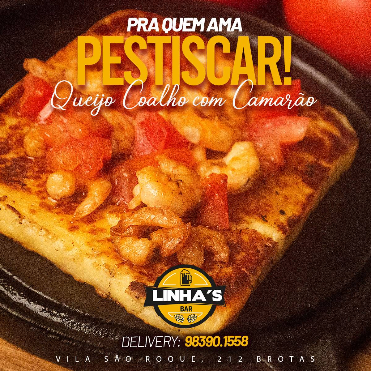 Linhas Bar e Petiscaria cardápio