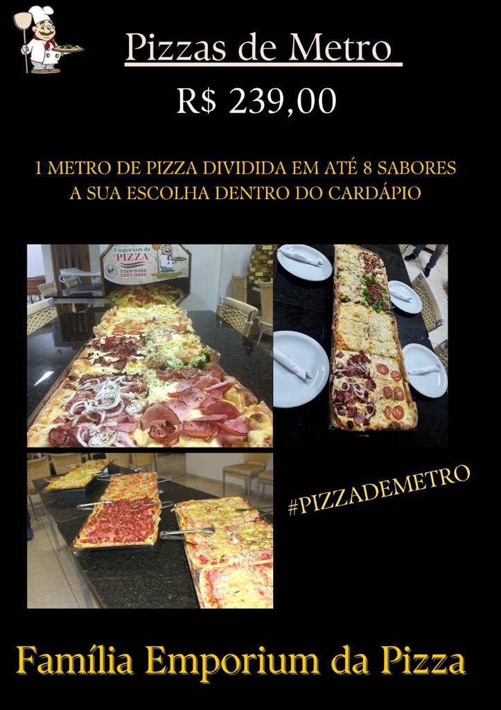 Emporium da Pizza cardápio