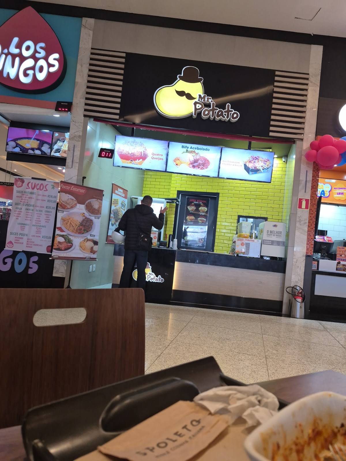 MR Potato cardápio