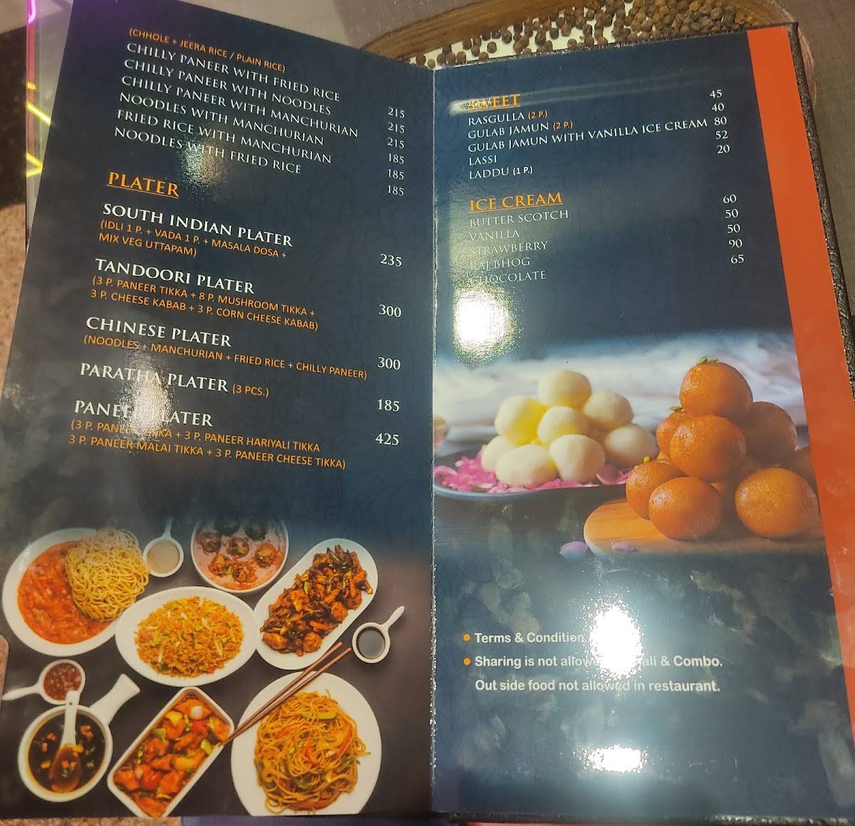 Maa Ki Rasoi menu