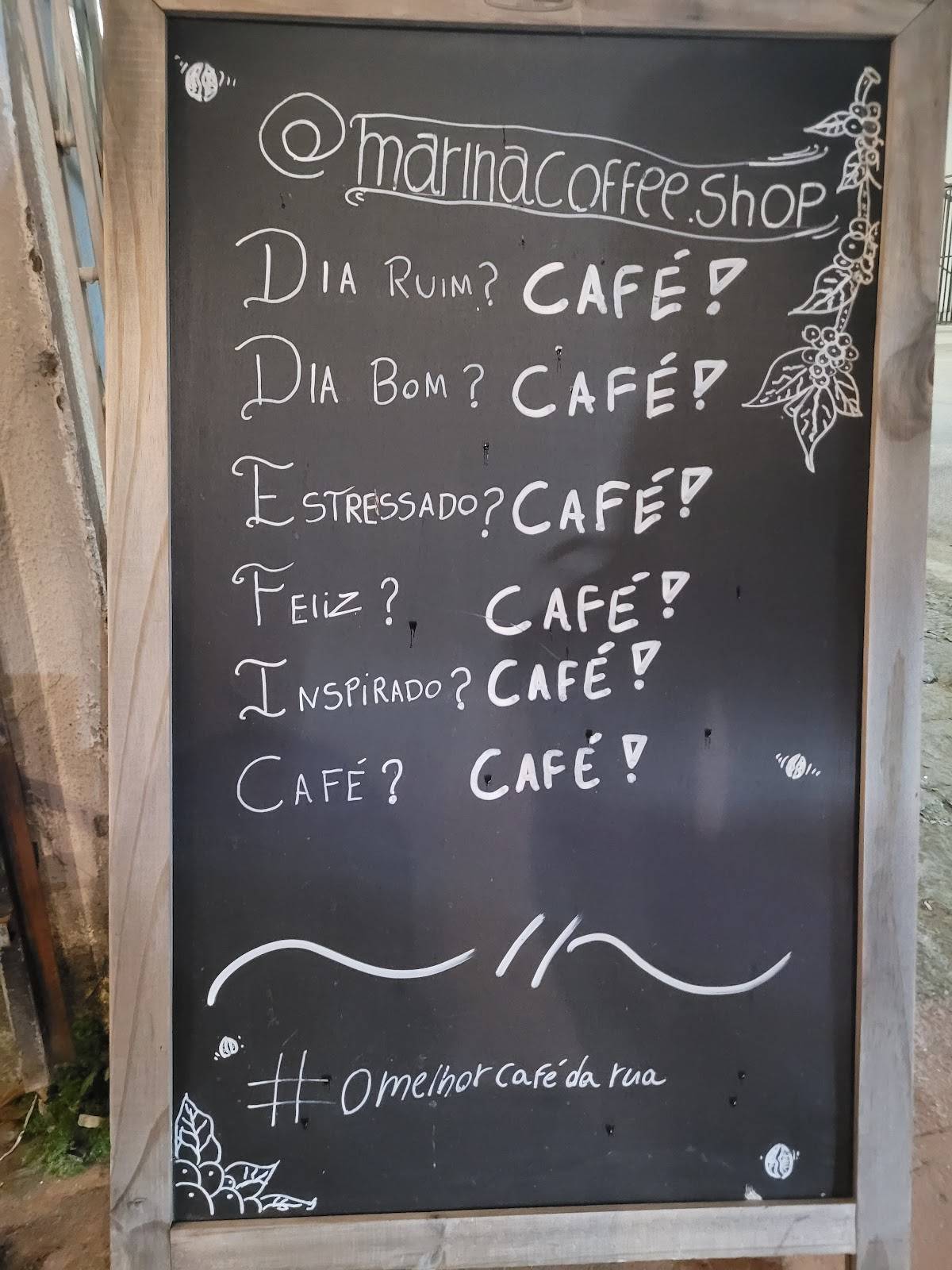 Marina Coffee Shop cardápio