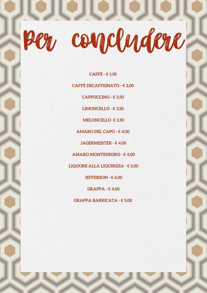 Menu di Mama Eat - Napoli 