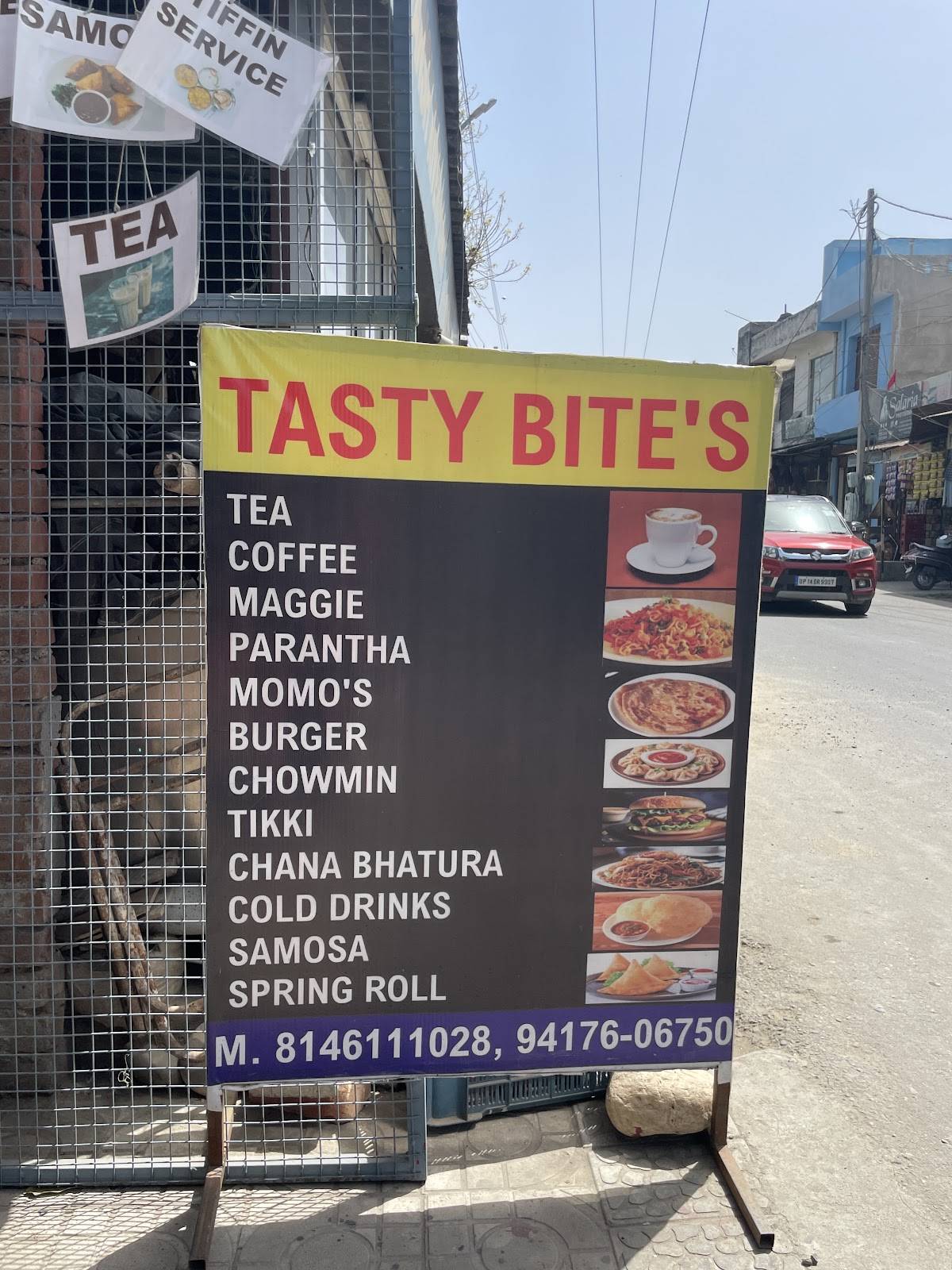 Manhas’s Tasty bites menu