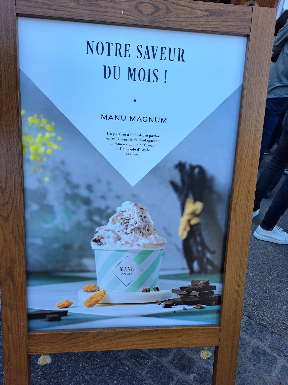 Menu di Manu Gelato 