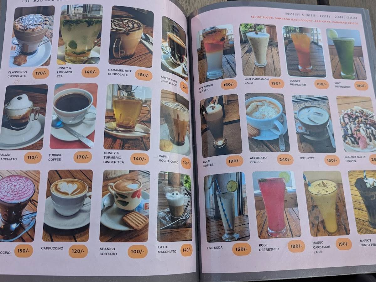 Mark's Cafe-Diner menu