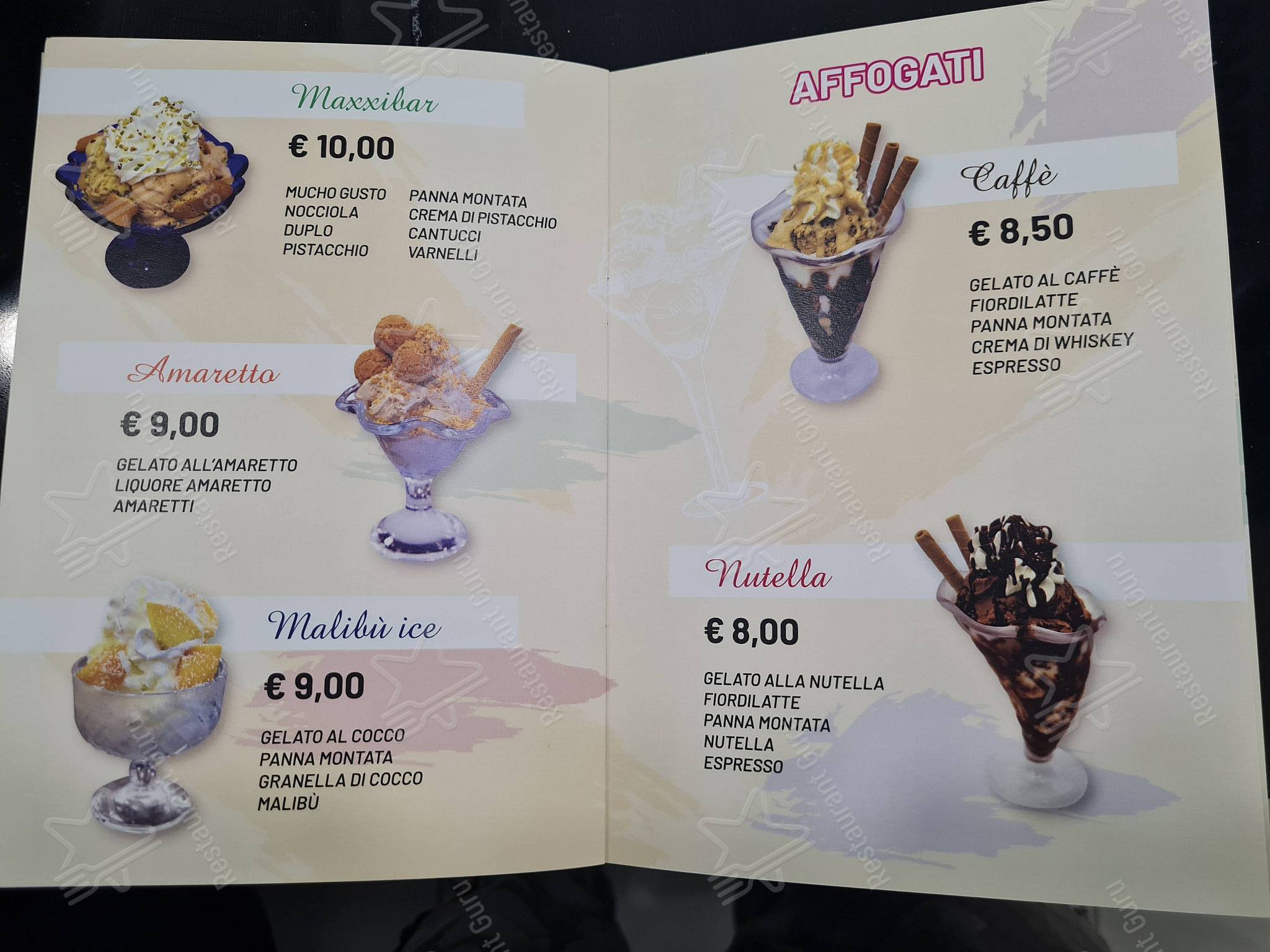 Menu di Maxxibar